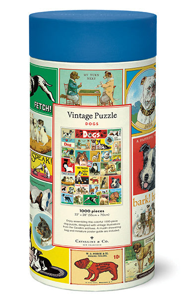 All puzzles are packaged in a 10 inch long cardboard tube, with puzzle pieces safely stored in a muslin bag inside.