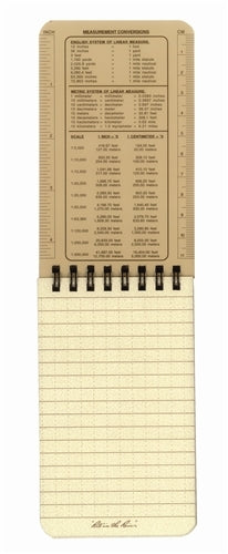 Rite in the Rain Spiral Notebook- Desert Tan- 3x5