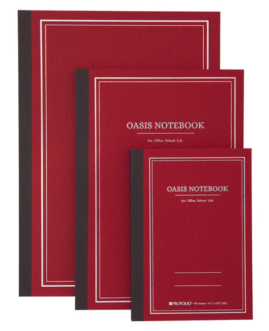 ProFolio Oasis Notebooks are high quality, fountain pen friendly Japanese notebooks. 