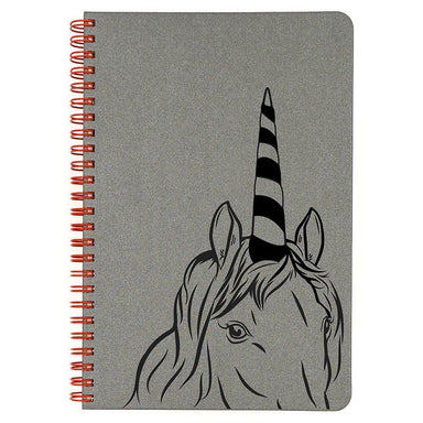 Grey Shy Unicorn Cover