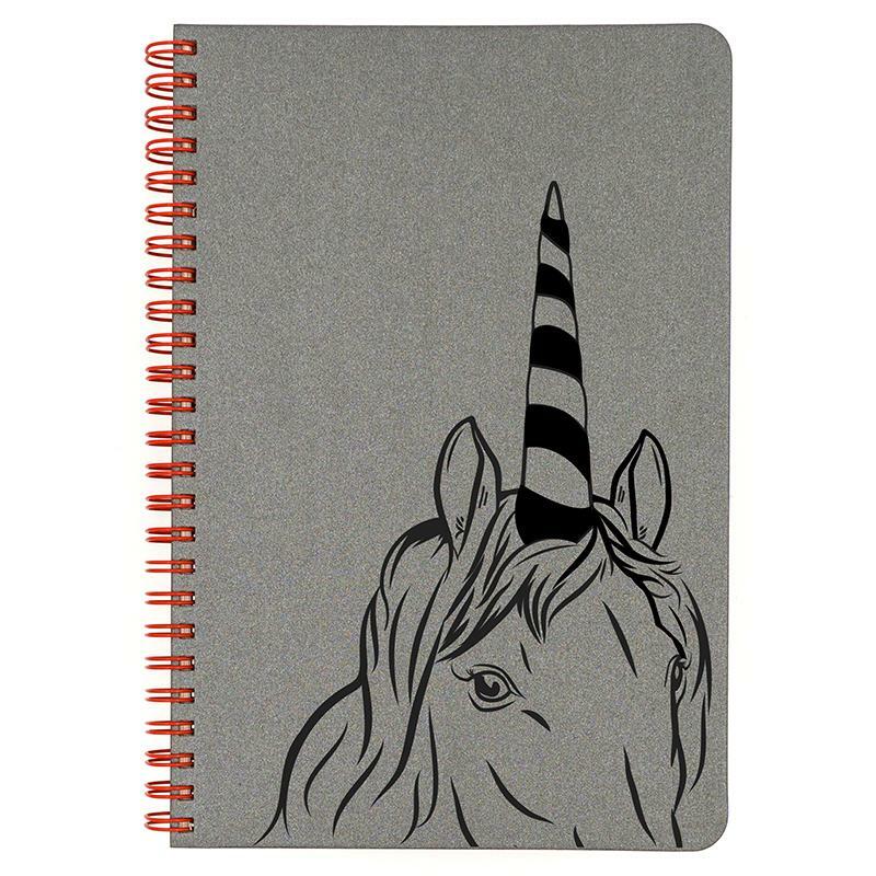 Grey Shy Unicorn Cover