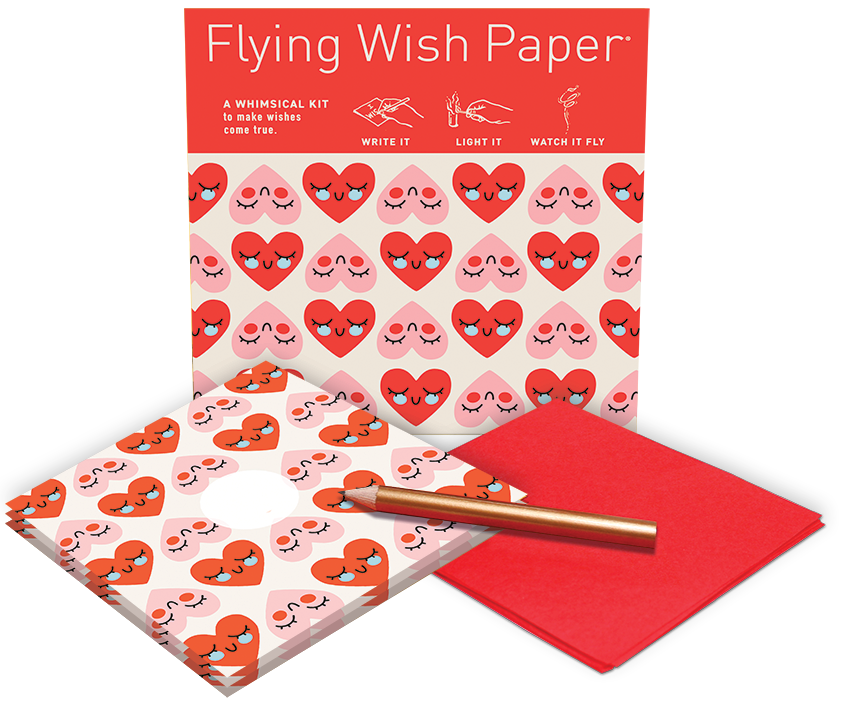 Flying Wish Paper- Sweet Hearts