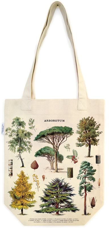 Cavallini & Co. Arboretum Cotton Tote Bag 