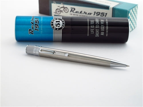 Retro 1951 Tornado Rollerball Pen- Stainless