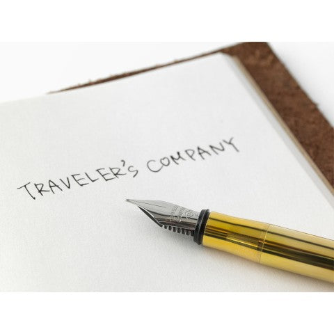 TRAVELER'S COMPANY BRASS FOUNTAIN PEN