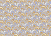 Rossi 1931 Italian Decorative Marbled Paper- Purple/Gold