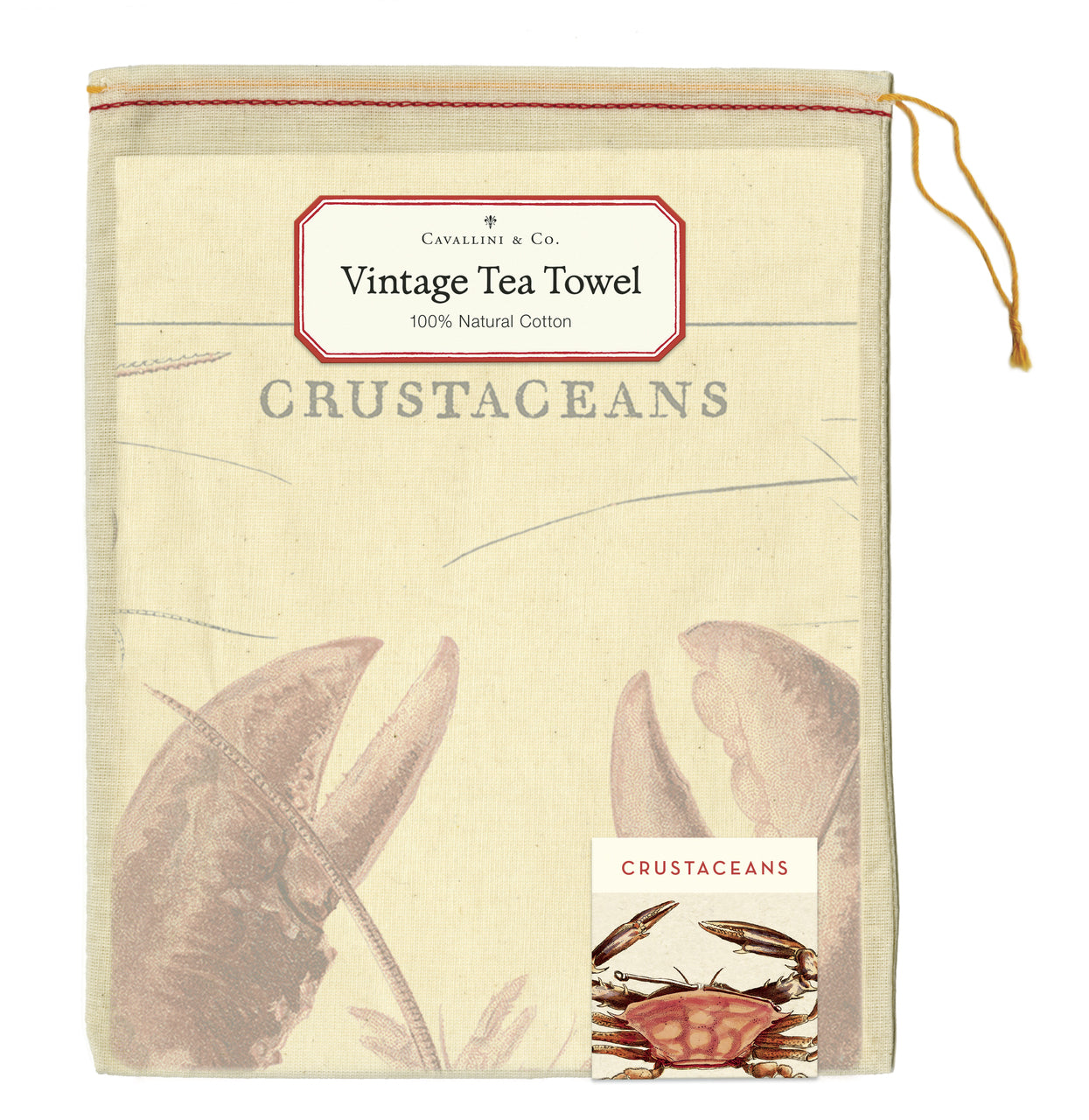 Tea towels come packaged in a hand- sewn muslin bag, making them the perfect gift.