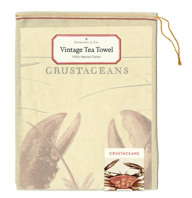 Tea towels come packaged in a hand- sewn muslin bag, making them the perfect gift.