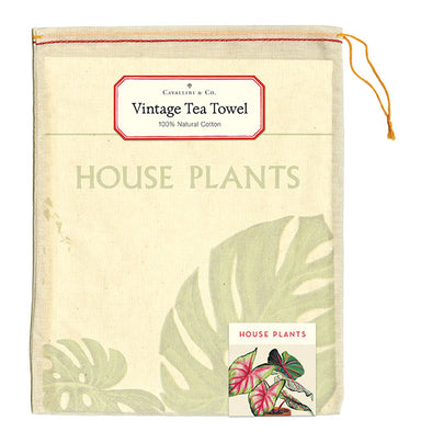 Tea towels come packaged in a hand- sewn muslin bag, making them the perfect gift. 