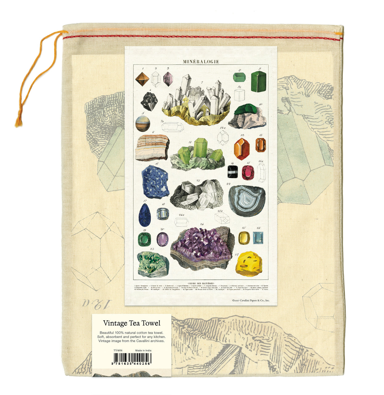 Tea towels come packaged in a hand- sewn muslin bag, making them the perfect gift. 