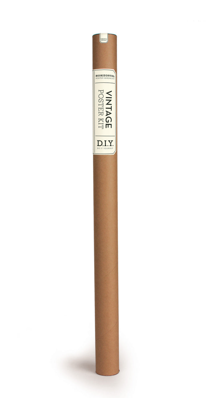The kit is packaged in a tube that is perfect for gift giving.
