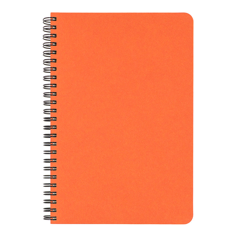 Make My Notebook Blank Slate Coral Spiral Bound Notebook