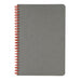 Make My Notebook Blank Slate Grey Spiral Bound Notebook
