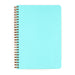 Make My Notebook Blank Slate Hot Blue Spiral Bound Notebook