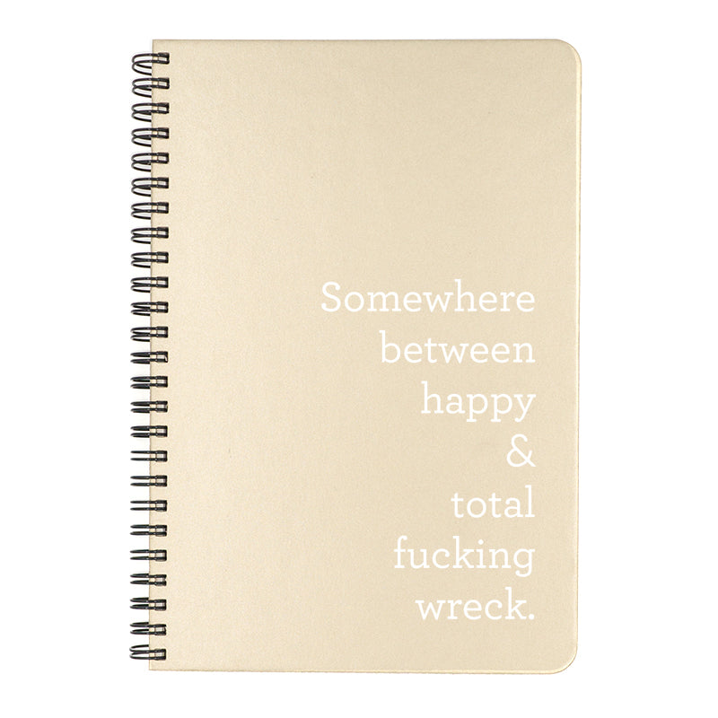 Somewhere Between... process notebook. 