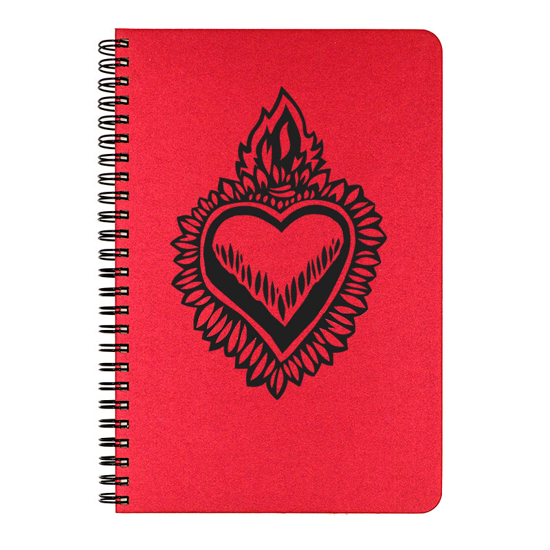 Milagro Flaming Heart in ruby.