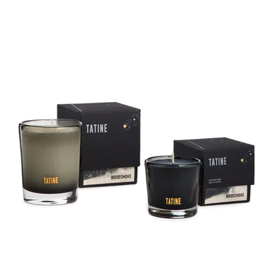 Tatine Natural Wax Candle Collection- Woodsmoke