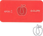Enjoy these fun Midori D-Clips in the shape of an apple.  Box contains 30 clips in a single design. 