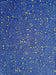 Constellations Lokta Paper- Gold on Sapphire