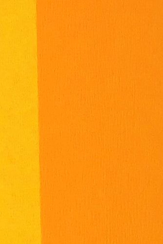Double Sided Crepe Paper- Yellow and Apricot detail