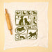 Kei & Molly Flour Sack Cotton Tea Towel- Dogs