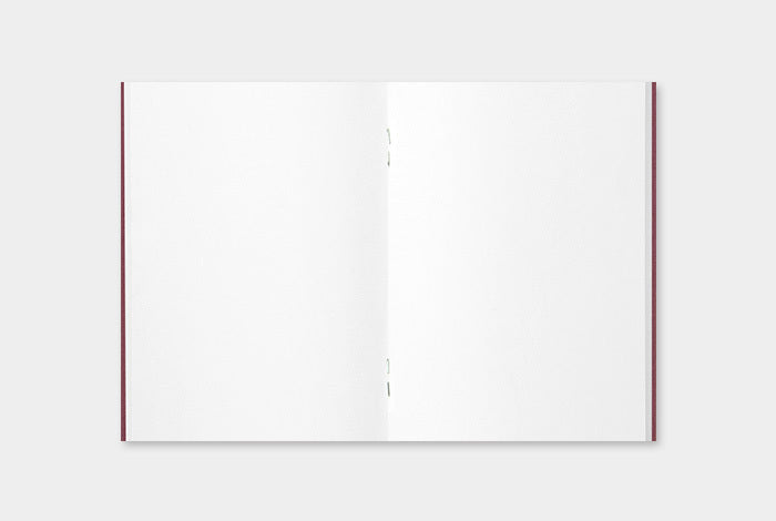 Use this blank notebook refill with your Passport Midori Traveler's Notebook or as a stand alone notebook .
