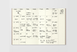 Use the Monthly Planner Diary to keep track of your life in your Midori Traveler's Notebook. 