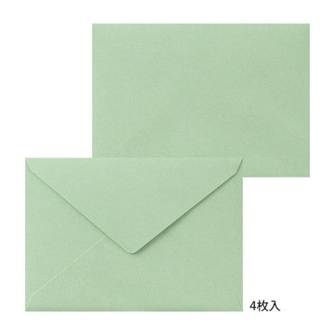 Envelopes measure 6 3/8 by 4 1/2 inches