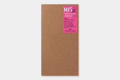 Midori Traveler's Notebook Refill-Regular Size- Diary is a great way to document your day.