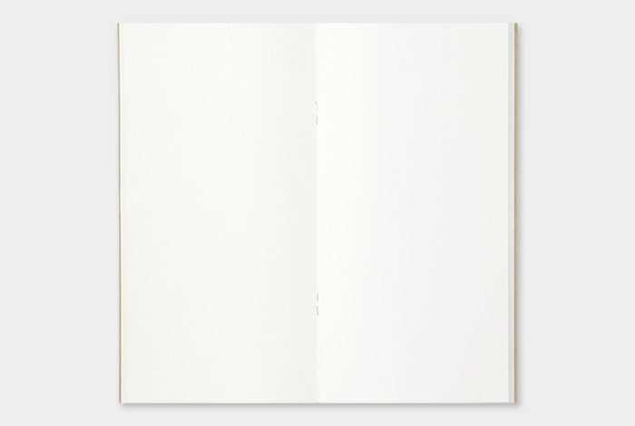 Each Midori Traveler's Notebook Starter Kit comes with a blank notebook. 