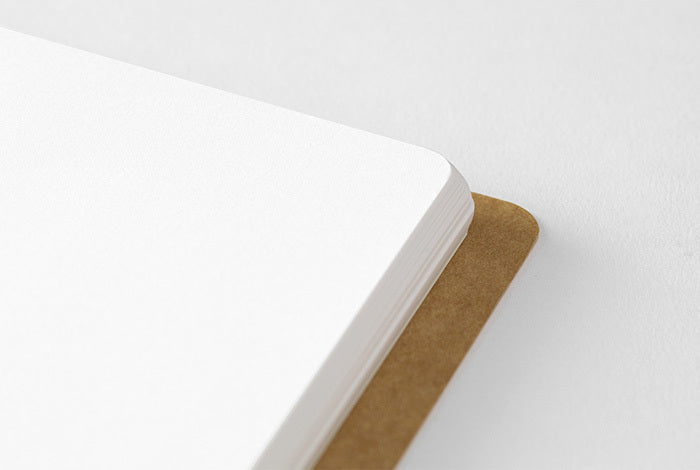 TRAVELER'S COMPANY SPIRAL RING NOTEBOOK- Blank MD White Paper- Horizontal B6