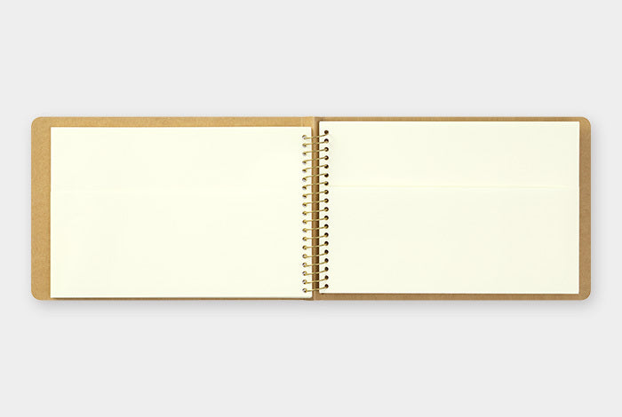 The notebook measures approximately 7.5 by 5 inches (H130 x W193x D18mm) so it will easily fit in a bag for taking along on your adventures. 
 

 